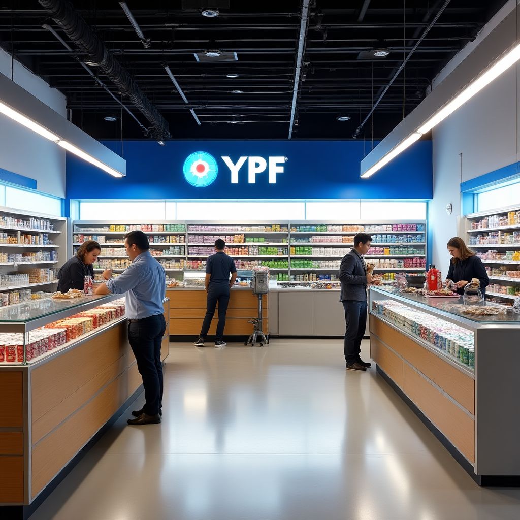 Tienda YPF Full interior