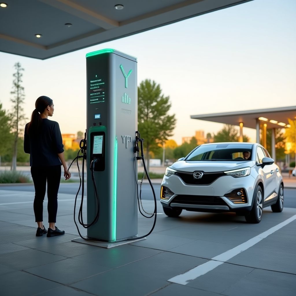 Cargador eléctrico YPF